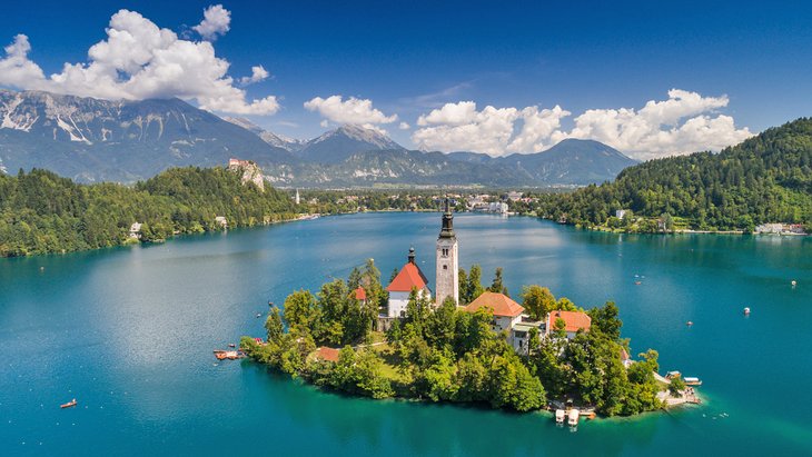 Church of the Assumption, Lake Bled