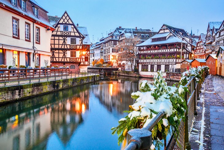 Strasbourg in the winter