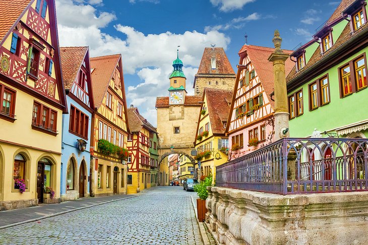 Rothenburg's charming Old Town