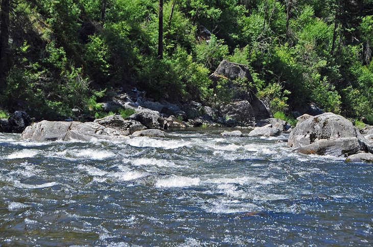 Rapids on the Clearwater River