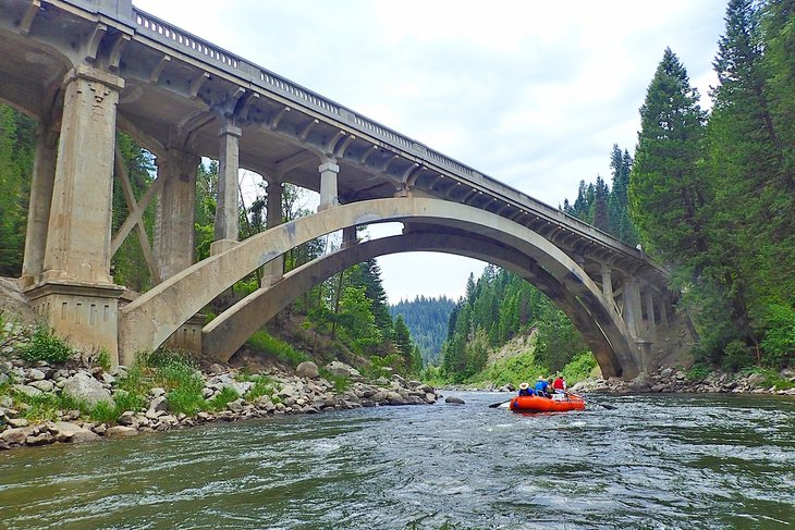 Rafting on the North Fork of the Payette River