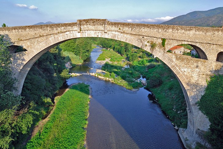 Ancient bridge in Céret