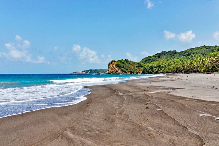 Number One Beach on Dominica