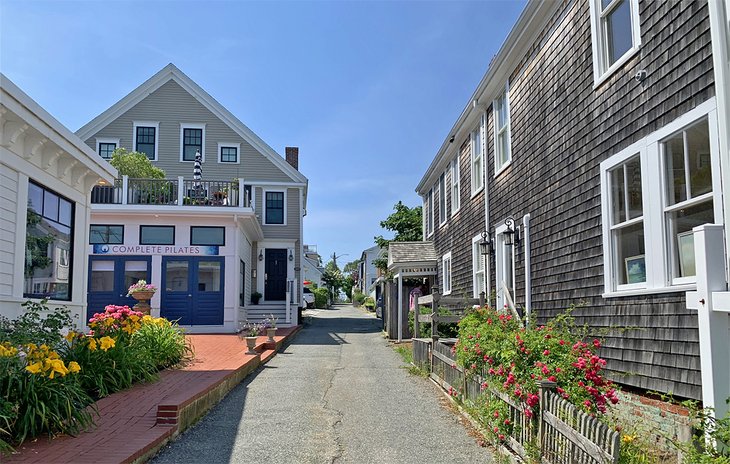 Enticing side street in Provincetown
