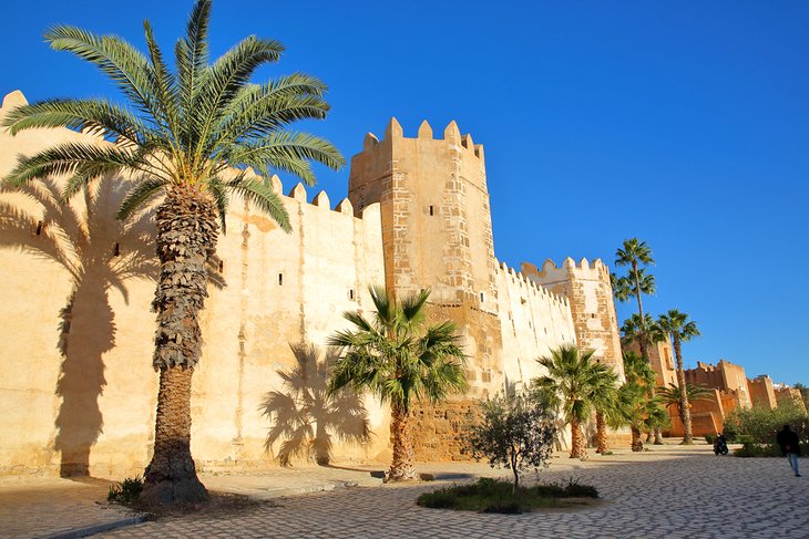Ramparts of the medina in Sfax