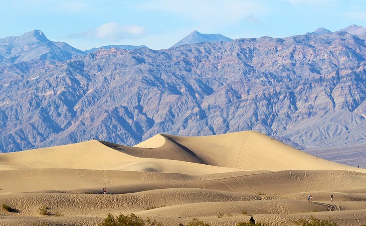 Sand dunes in Death Valley National Park