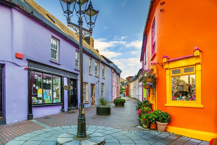 Colorful Kinsale street
