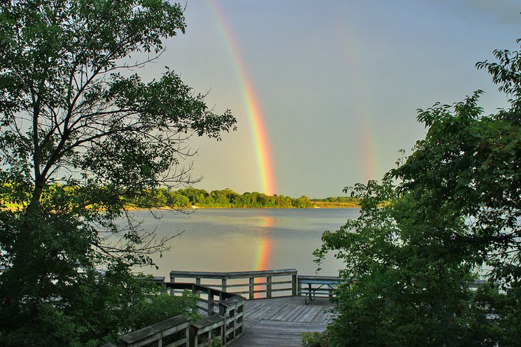 Rainbow at Big Creek Lake