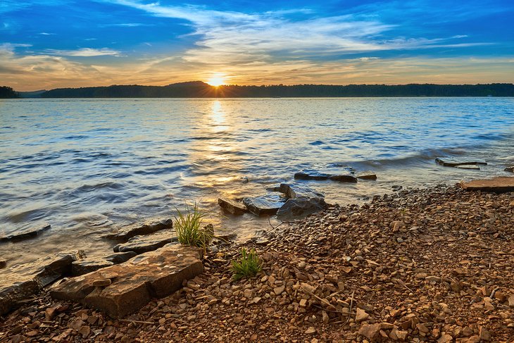 Sunset on Kentucky Lake