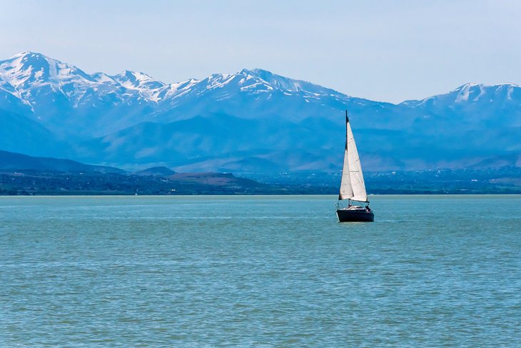 Sailboat on Utah Lake