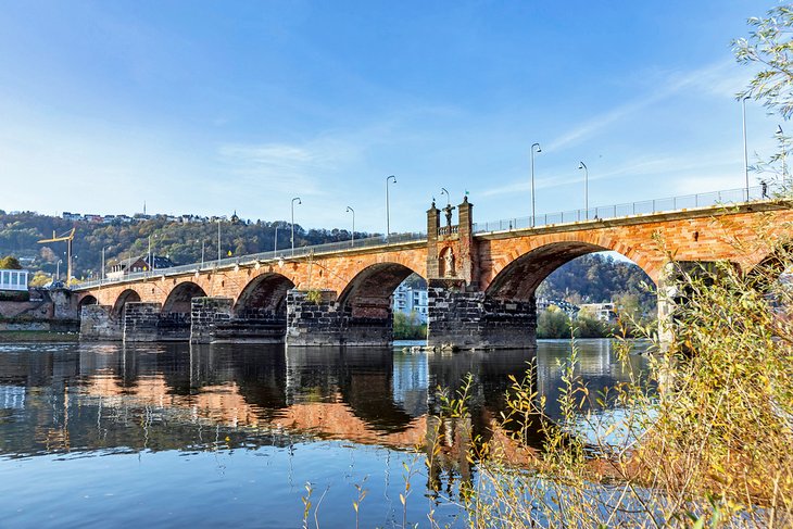 The Old Roman Bridge (Römerbrücke) in Trier