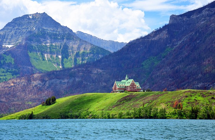 The Prince of Wales Hotel on Waterton Lake