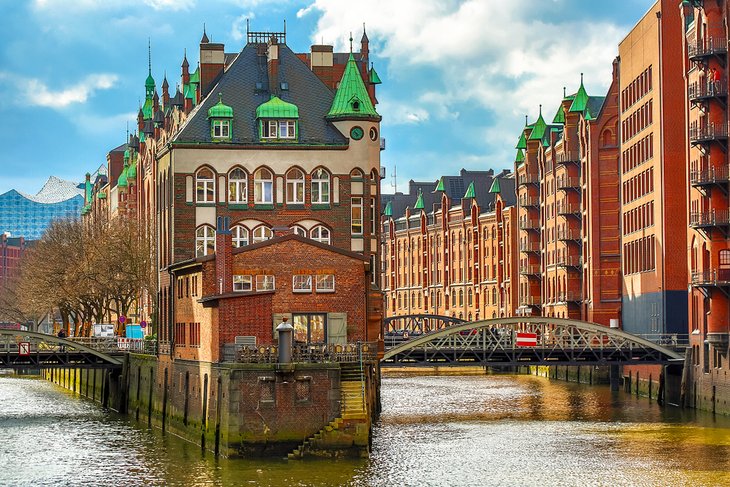 The Warehouse District in Hamburg, Germany