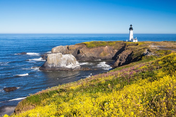 Yaquina Head Lighthouse, just over an hour's drive from Albany