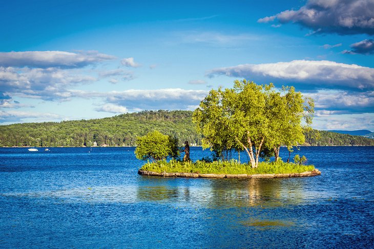 Island in Lake Winnipesaukee