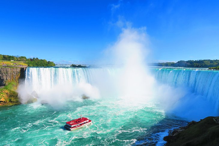 Tour boat at Niagara Falls