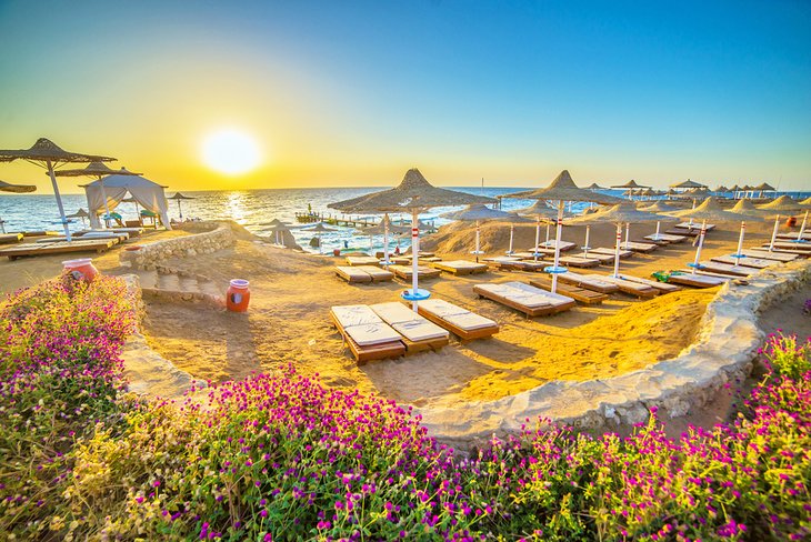 Beach at Sharm el-Sheikh