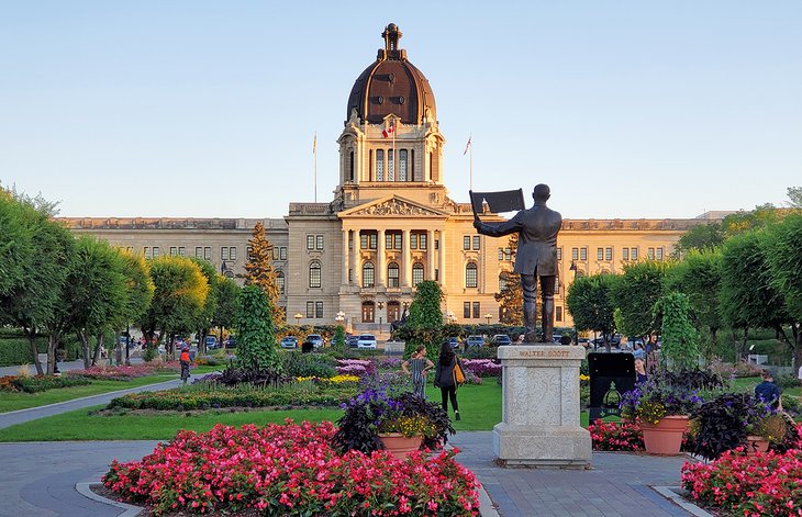 Legislature Building in Region