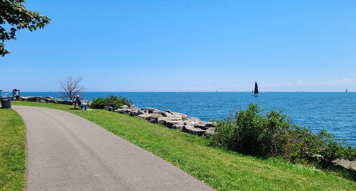 Waterfront Trail in Lakefront Promenade Park