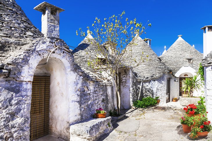 Trulli houses in Alberobello, Puglia