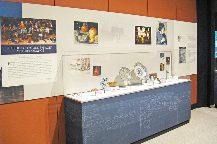 New Netherlands Exhibit, New York State Museum 