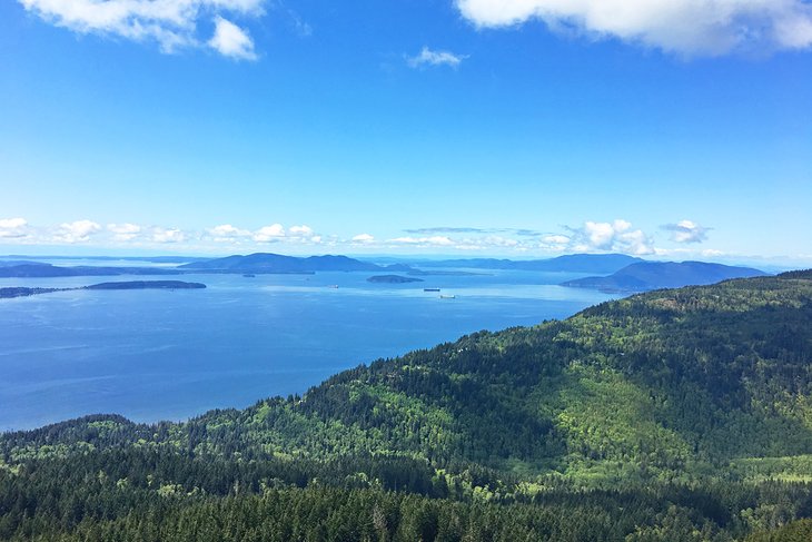 View from Oyster Dome
