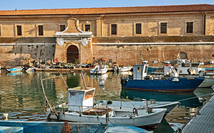 Mole Vanvitelliana on Ancona's harbor
