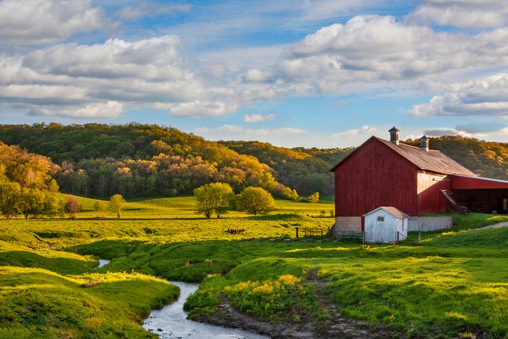 Barn in rural Wisconsin