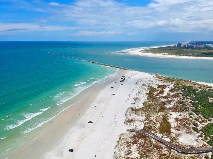 Aerial view of Ponce Inlet