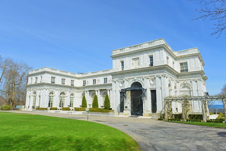 Rosecliff mansion in Newport, RI