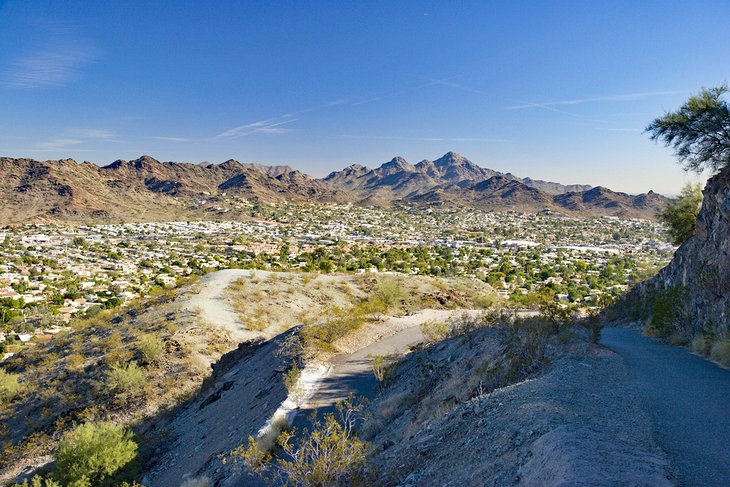 View of Phoenix from North Mountain