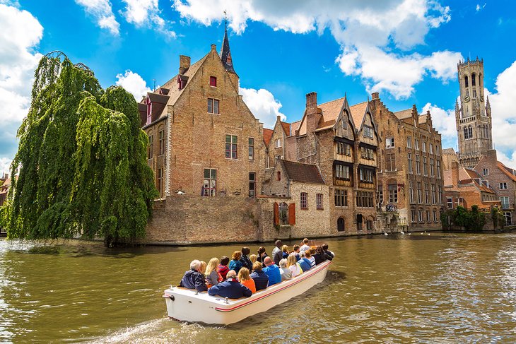 Canal cruise in Bruges