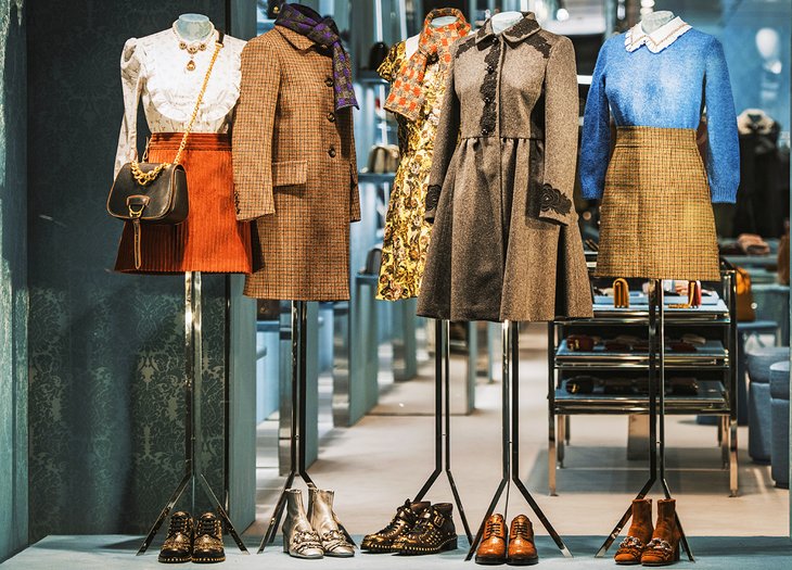 High fashion shopping in Milan
