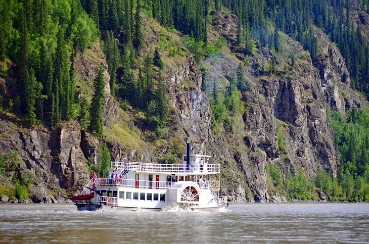 Paddlewheeler near Dawson City