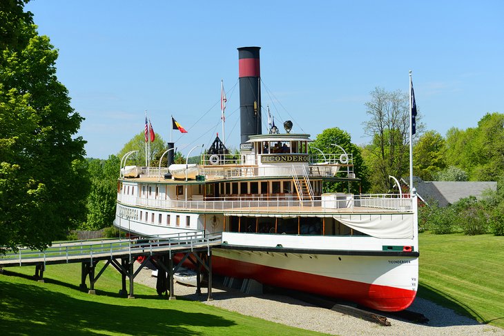 SS Ticonderoga at the Shelburne Museum