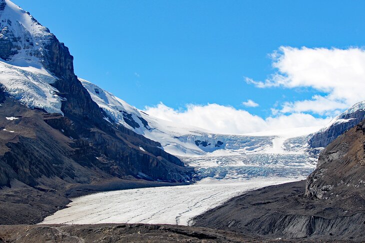 Athabasca Glacier on the Icefields Parkway, Alberta