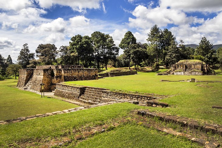 Mayan ruins in Iximche