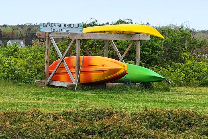 Sea Kayaks at Crescent Beach