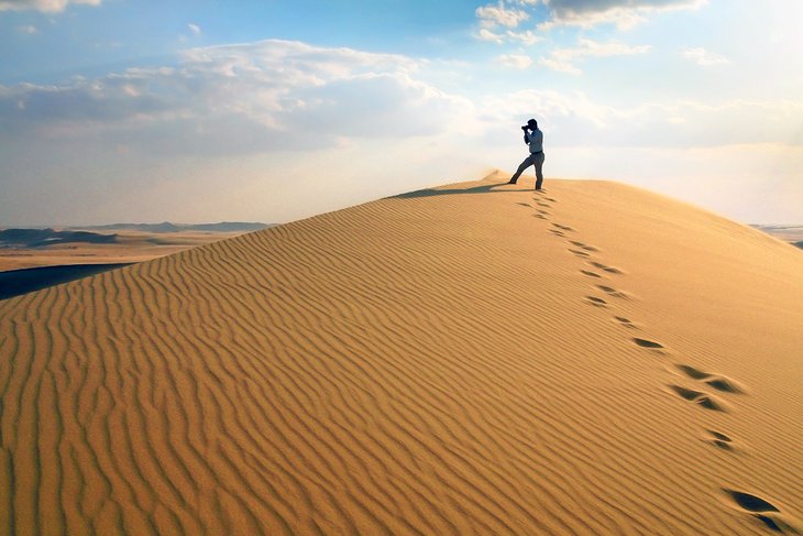 Great Sand Sea dunes near Siwa