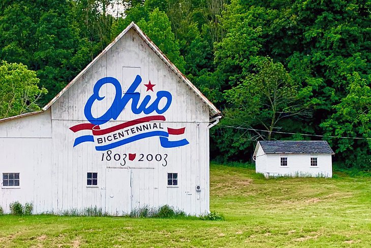Bicentennial Barn in Ohio