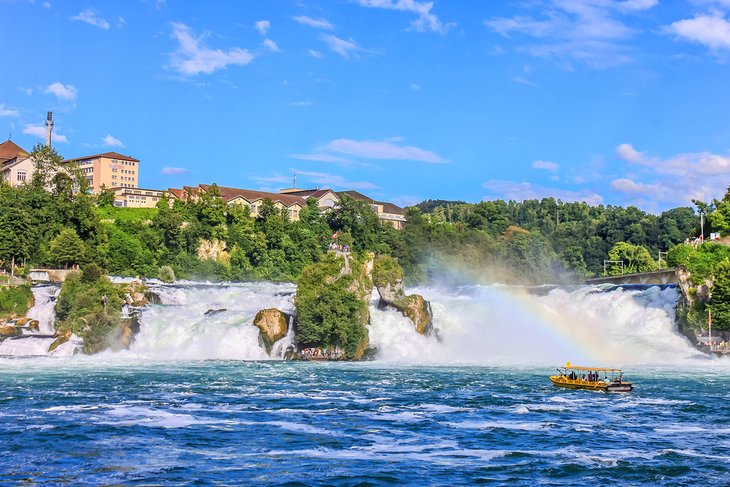 Boat tour of the Rhine Falls