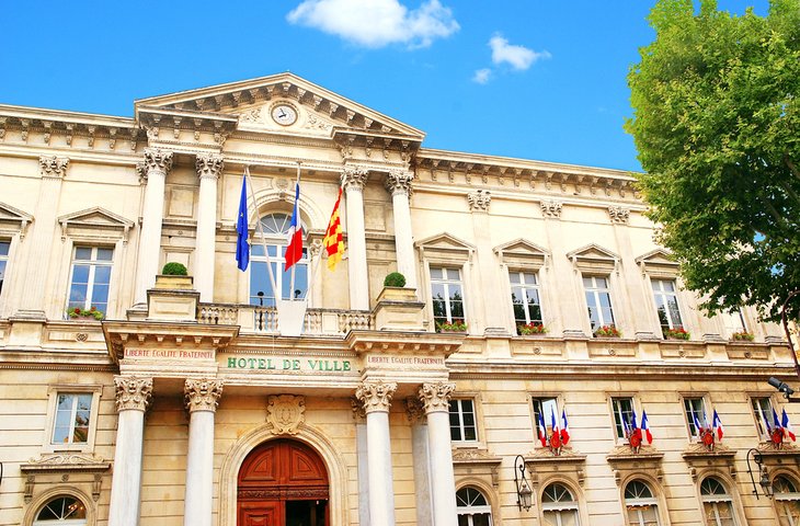 Hôtel de Ville (Town Hall) on the Place de l'Horloge