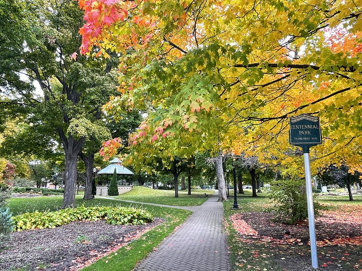 Centennial Park in Holland, Michigan