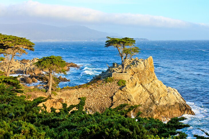 View from 17-Mile Drive en route to Monterey