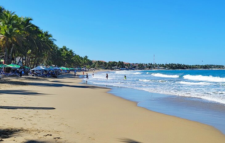 Cabarete, main beach