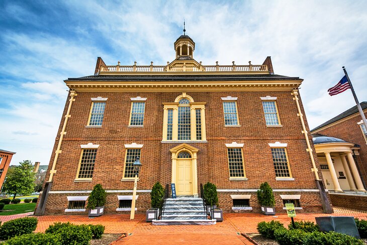 Old Delaware State House in Dover