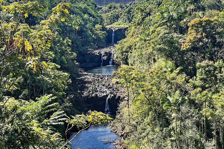 Umauma Falls, Hilo, Big Island, Hawaii