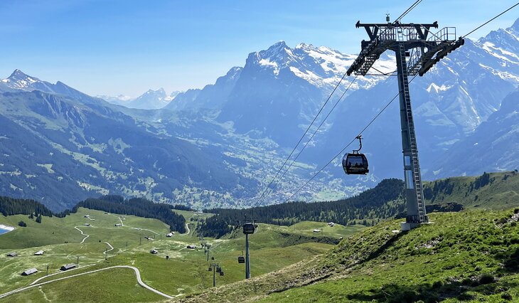 Cable Cars in Grindelwald