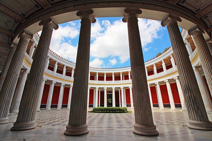 Interior of the Zappeion Hall