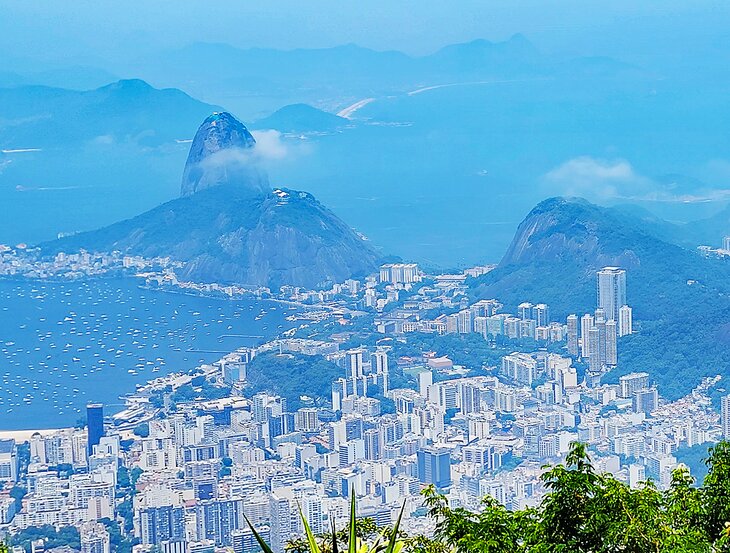 View of Sugarloaf from Christ the Redeemer
